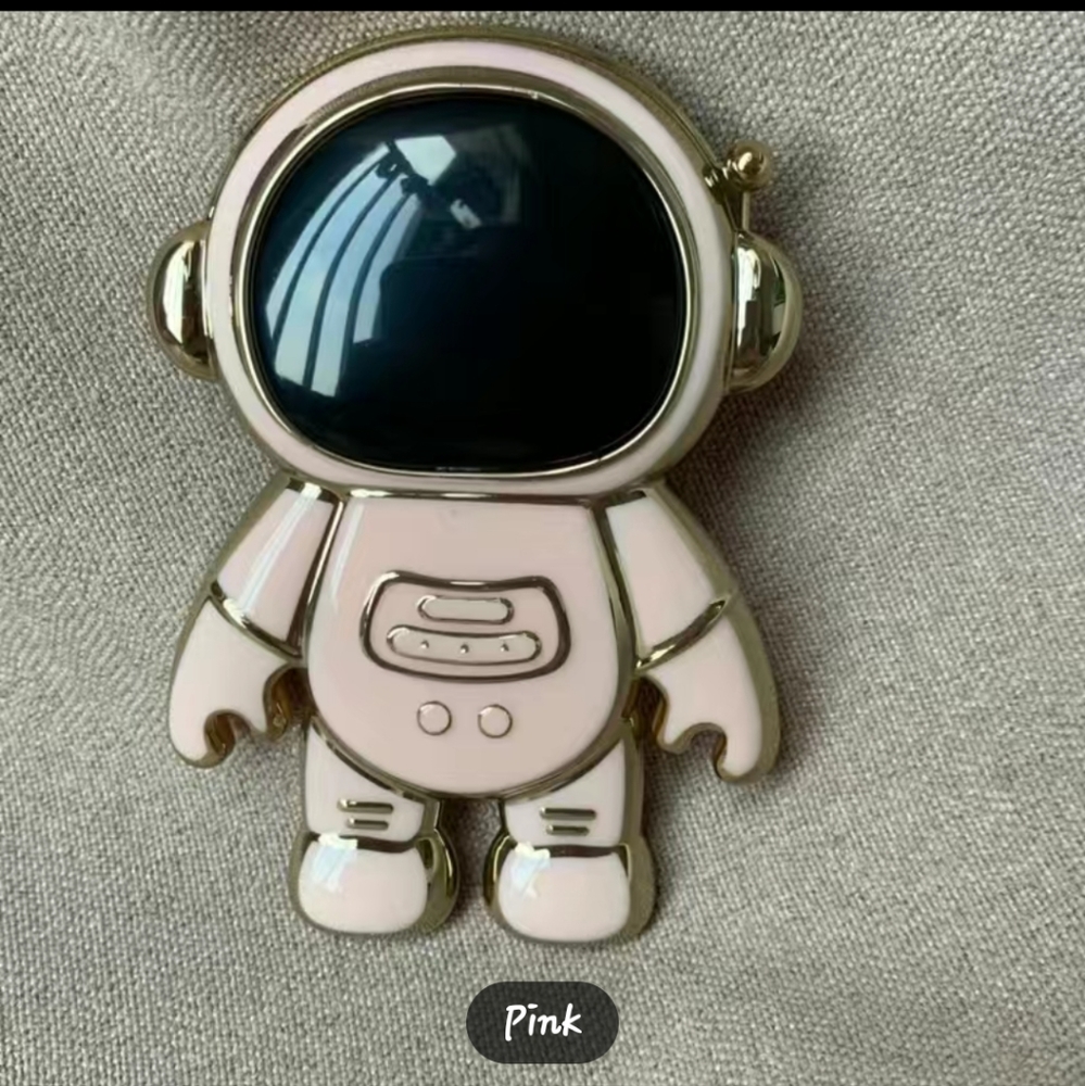 Glittery Astronaut phone holder